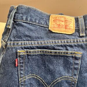 Levi's Dark Blue Boyfriend Jeans